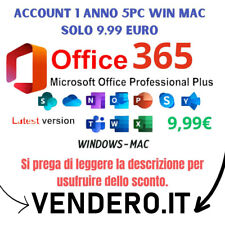 Office 365 pro usato  Bassano Del Grappa