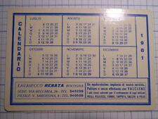 Calendario tasca lavasecco usato  Bologna