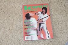 1983 Revista ilustrada de karate Chuck Norris anuncios Bruce Lee cartel anuncio chiíta segunda mano  Embacar hacia Argentina