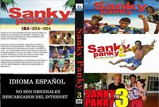 PELICULA DOMINICANA, SANKY PANKY, 3 DVD, 1 CAIXA, 1RA, 2DA e 3RA, 2007-13-18 comprar usado  Enviando para Brazil