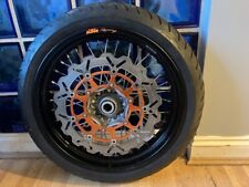 Supermoto motorcycle wheels for sale  ROMFORD
