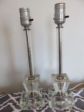 Pair vintage etched for sale  Whitewater