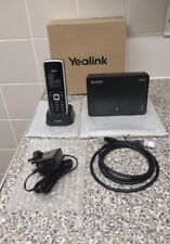Yealink Cordless DECT phone asterisk freepbx base handset base W52P voip pbx, used for sale  Shipping to South Africa