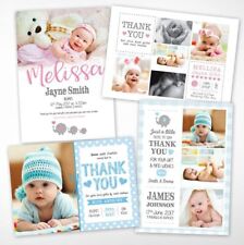 Personalised Baby Thank You Cards • Photo Birthday Thank You Cards • New Baby for sale  Shipping to South Africa