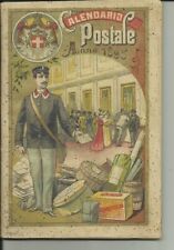 Calendario postale 1895 usato  Piombino