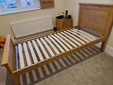 Single wooden bed for sale  HENLOW