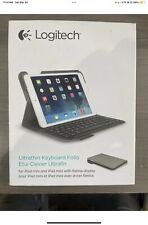 Novo em folha Logitech teclado ultrafino folio para iPad Mini 1/2/3- cinza 920-006030 comprar usado  Enviando para Brazil