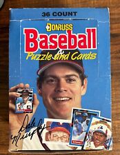 1988 box baseball donruss wax for sale  Springfield