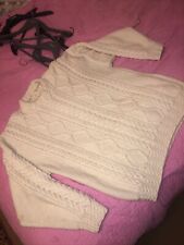 Vintage aran cream for sale  Shipping to Ireland