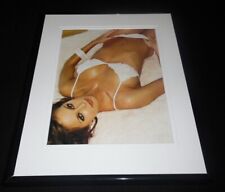 Lingerie Amber Brkich emoldurada 11x14 foto display sobrevivente comprar usado  Enviando para Brazil