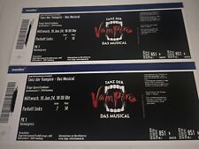 Tickets tanz vampire gebraucht kaufen  Ingolstadt