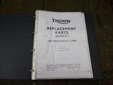 Triumph replacement parts for sale  NEWARK