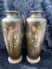 Pair bronze japanese for sale  HERNE BAY
