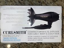 Secador de cabelo Curlsmith Defrizzion - Edição de viagem com difusor GG, usado comprar usado  Enviando para Brazil