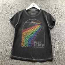 Camiseta Feminina Pink Floyd Dark Side Of The Moon Lucky Brand Pequena Couro Cinza comprar usado  Enviando para Brazil