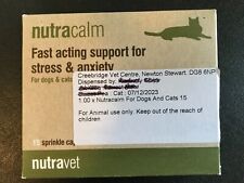 Nutracalm tablets cats for sale  LYNMOUTH