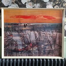 Mid century lithograph for sale  WAKEFIELD
