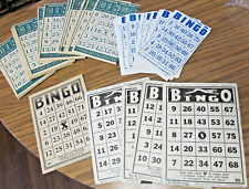 Lot vintage bingo for sale  Sandusky