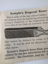 Kampfe diagonal razor for sale  Fulton