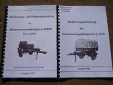 Nva handbuch anhänger gebraucht kaufen  Beeskow