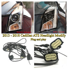 Used, Adapter Wire Harness for 2013-2018 Cadillac ATS Headlight Halogn to Xenon for sale  Shipping to South Africa