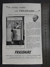 Advert print frigidaire for sale  LEICESTER