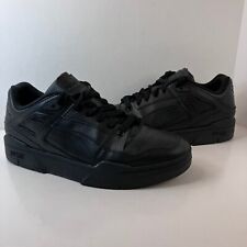 Used, Puma Slipstream Leather Lace Up  Mens Black Sneakers Casual Shoes 387544-01 for sale  Shipping to South Africa