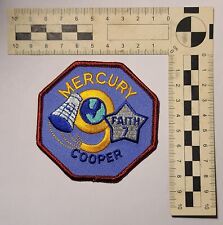 Mercury mission patch for sale  TRURO