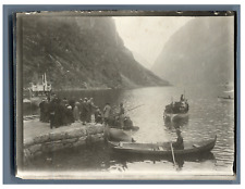 Norvège fjord vintage d'occasion  Pagny-sur-Moselle