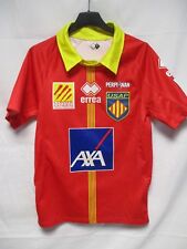 Maillot rugby USAP PERPIGNAN Errea shirt home jersey camiseta collection S, occasion d'occasion  Raphele-les-Arles