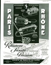 1937 paris rhône d'occasion  Expédié en Belgium