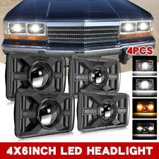 Faróis de LED 4x6" feixe 2Hi+2Lo Z para Ford LTD Crown Victoria Mustang Granada comprar usado  Enviando para Brazil