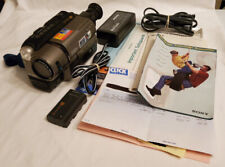 Videocámara de visión casete Sony CCD-TRV46 Hi8, cargador, ¡totalmente probado! segunda mano  Embacar hacia Argentina