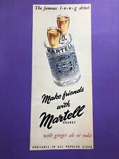 Martell brandy 1953 for sale  BRIDPORT