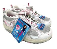 Novo Skechers Shape Ups Branco Rosa Prata Tamanho 8.5 comprar usado  Enviando para Brazil