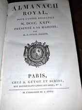 Almanach royal année d'occasion  Auxonne