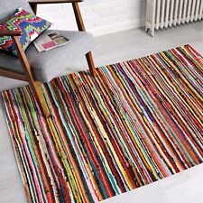 Handmade chindi rug for sale  UK