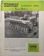 Original stanhay brochure for sale  Shipping to Ireland
