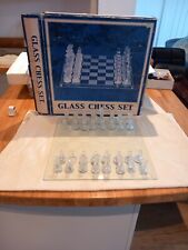 Vintage glass chess for sale  GREAT YARMOUTH