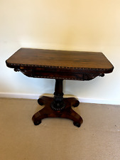 Mahogany card table for sale  EXMOUTH