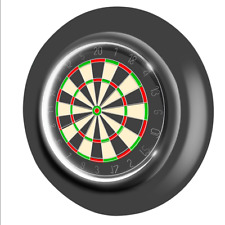 NEW Master Darts Dartboard Board Surround with Lighting Lights in Black for sale  Shipping to South Africa