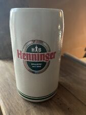 Henninger pils bierkrug gebraucht kaufen  Wolmirstedt