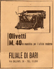 Olivetti m.40 macchina usato  Bari