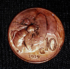 10 centesimi 1919 ape usato  Catania