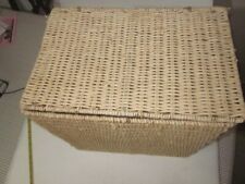 Wooven laundry basket for sale  Shipping to Ireland