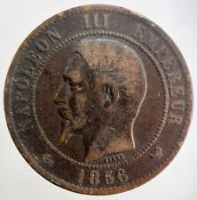 1856 french dix for sale  LLANSANTFFRAID