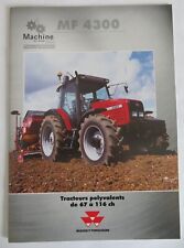 Brochure tracteur massey d'occasion  Beauvais