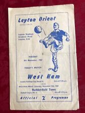 Leyton orient west for sale  EXETER