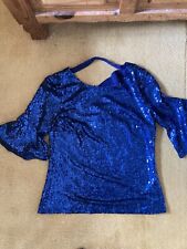 Sparkly blue evening for sale  BRIDGWATER