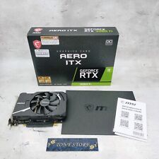 MSI GeForce RTX 3060 Ti AERO ITX 8G OC LHR Graphic Card Single Fan Model JP 910g for sale  Shipping to South Africa
